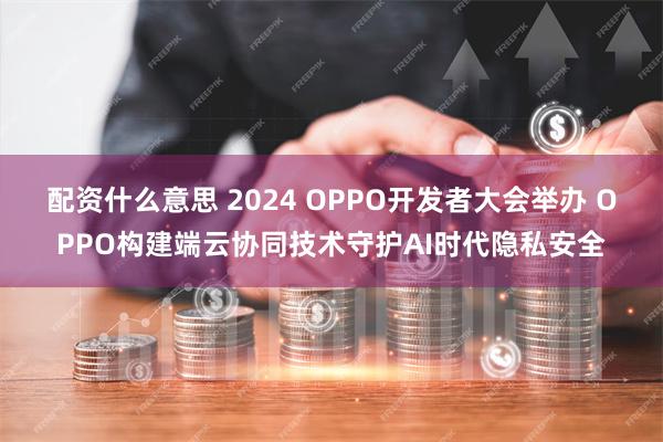 配资什么意思 2024 OPPO开发者大会举办 OPPO构建端云协同技术守护AI时代隐私安全