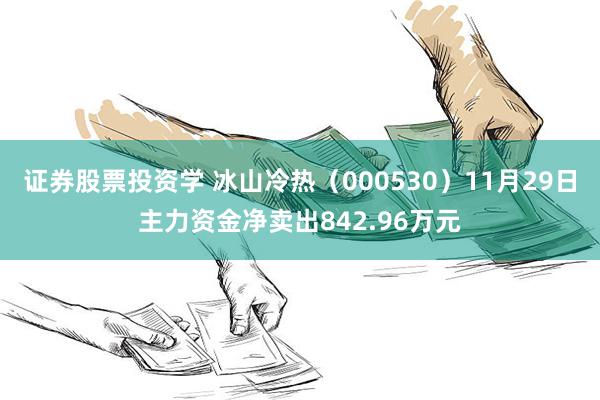 证券股票投资学 冰山冷热（000530）11月29日主力资金净卖出842.96万元